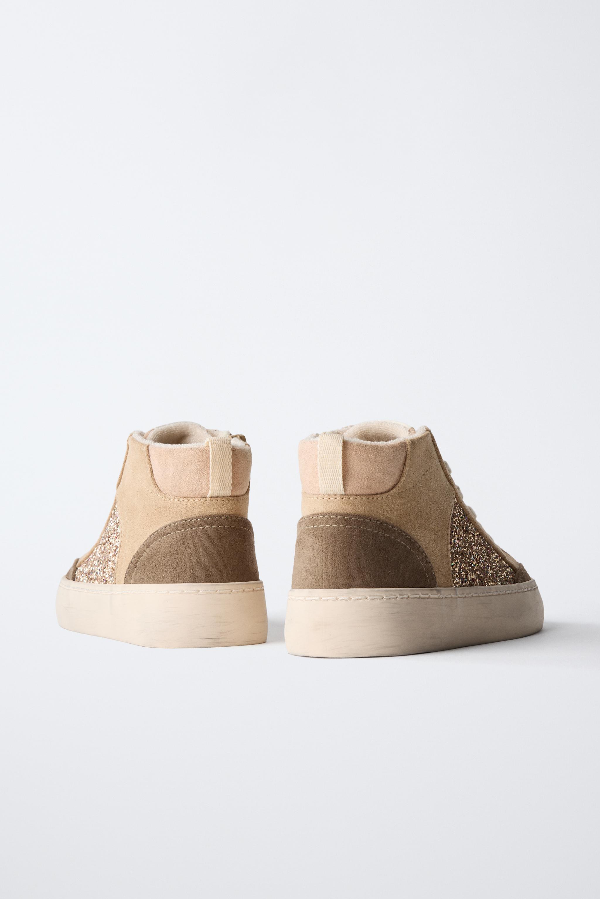 BASKETS MONTANTES PAILLETTES